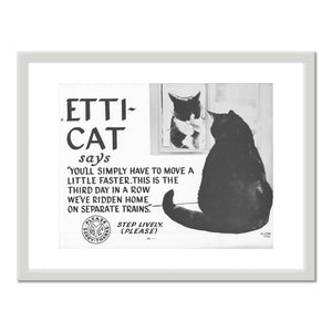 Etti-Cat says... Step Lively. (Please) by Jo Mary McCormick