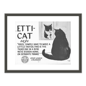 Etti-Cat says... Step Lively. (Please) by Jo Mary McCormick