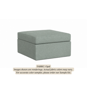 Storage Ottoman with Serving Tray