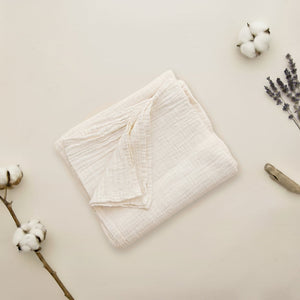 Organic Cotton Muslin Baby Bundle Set and Crib Sheet