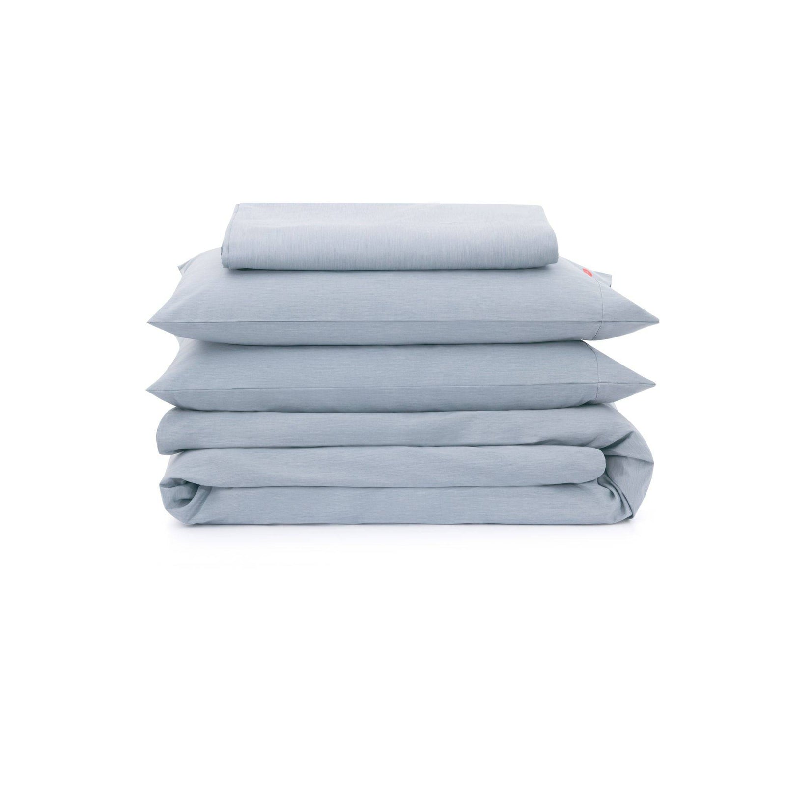 Organic Duvet Cover Set - Natural Indigo / Twin