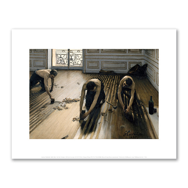 The Floor Scrapers by Gustave Caillebotte
