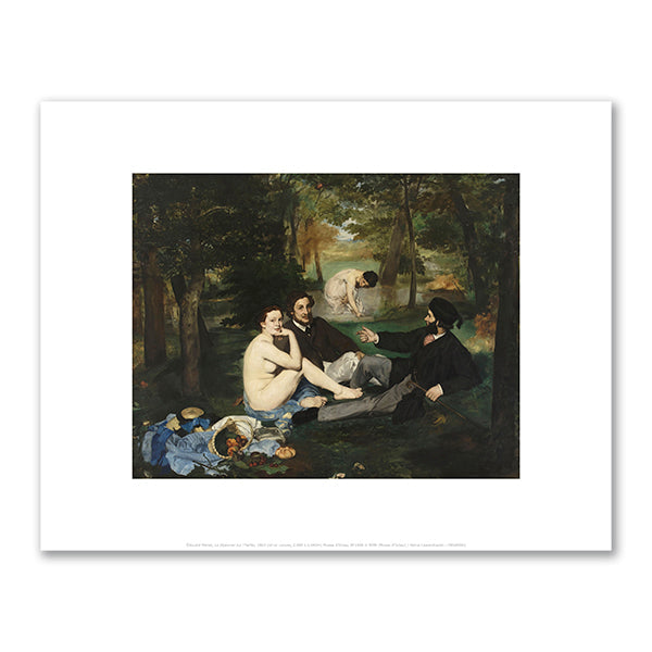The Luncheon on the Grass (Le Dejeuner sur l'herbe) by Eduard Manet