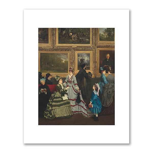 Le Salon de 1874 by Camille Cabaillot-Lassalle