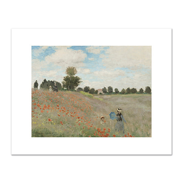 Wild Poppies Near Argenteuil by Claude Monet