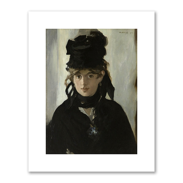 Berthe Morisot with a Bouquet of Violets by Édouard Manet