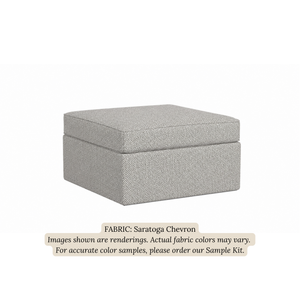 Storage Ottoman with Serving Tray