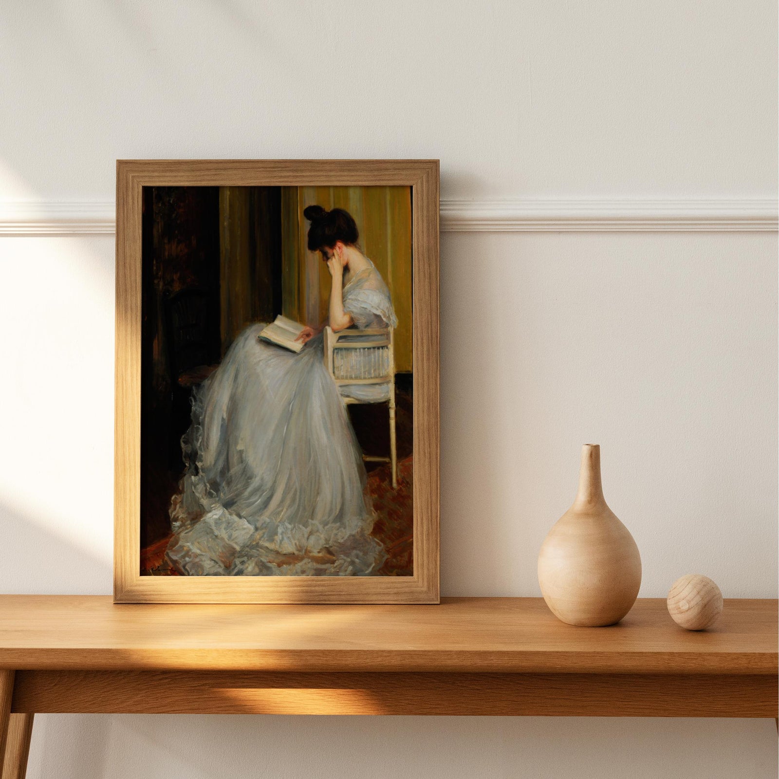 Portrait Woman Reading