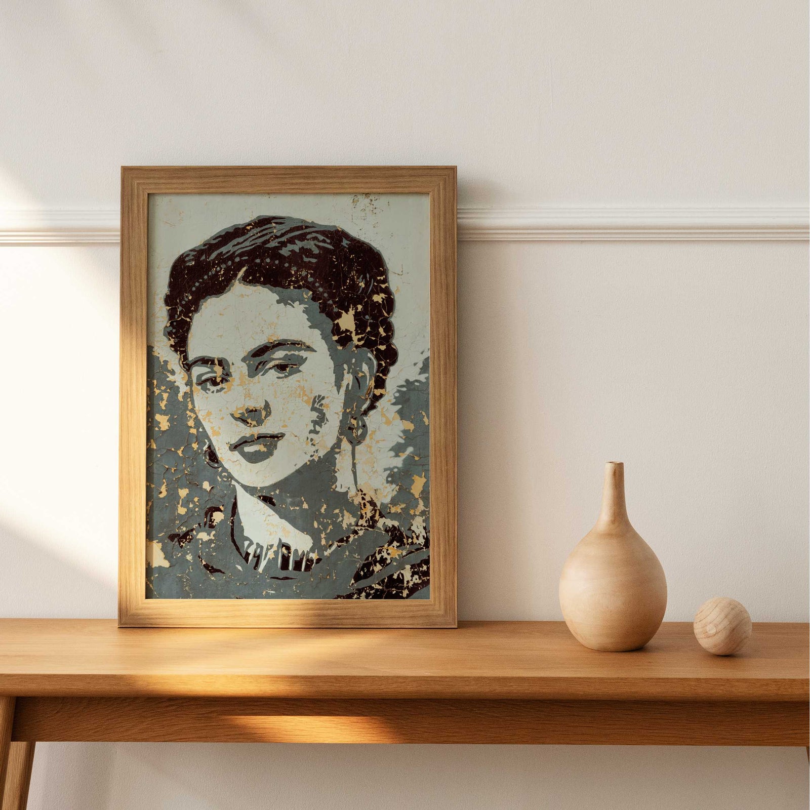 Frida Kahlo - Peeling Portrait