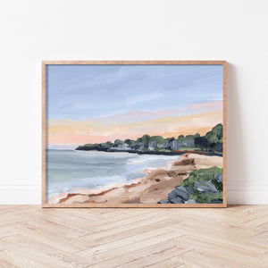 "Pacific Cove" Art Print