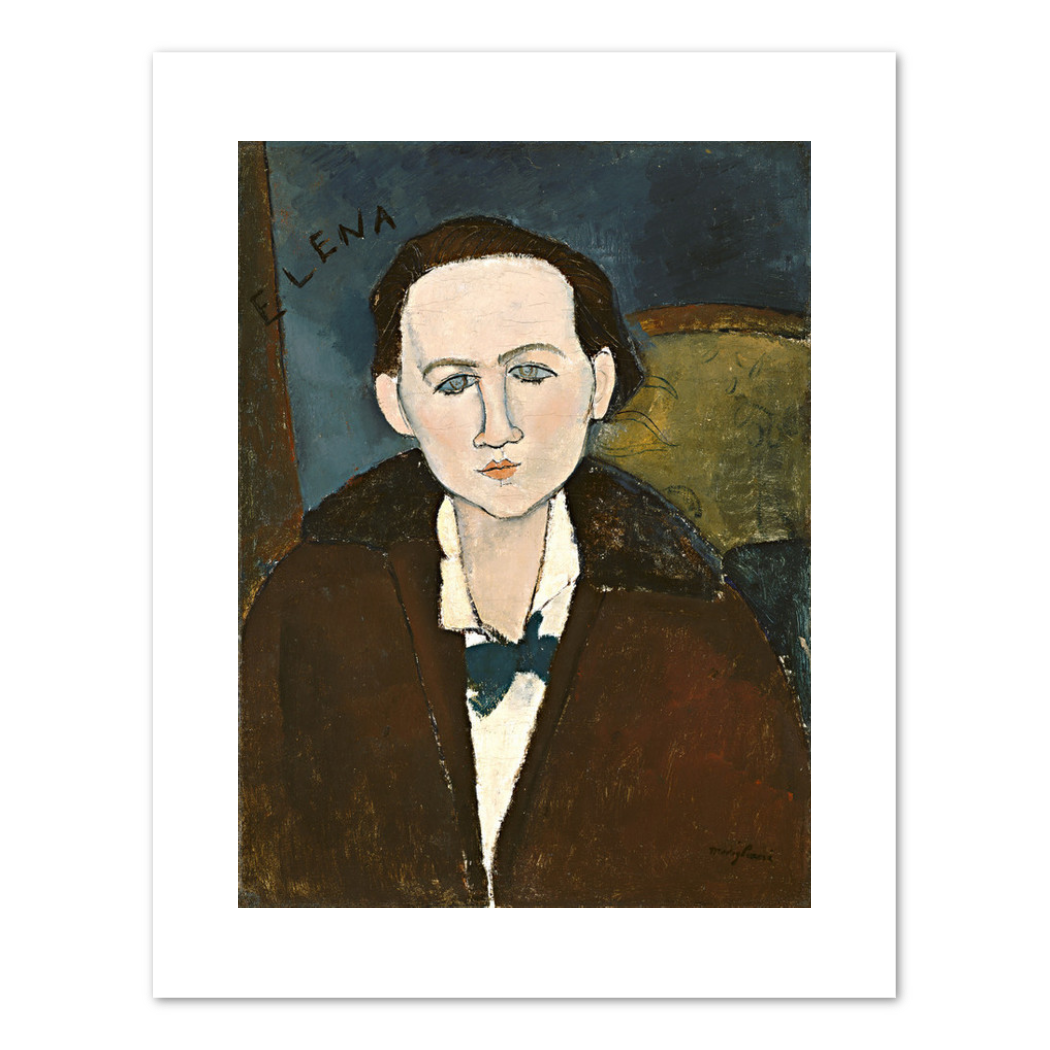 Elena Pavlowski by Amedeo Modigliani