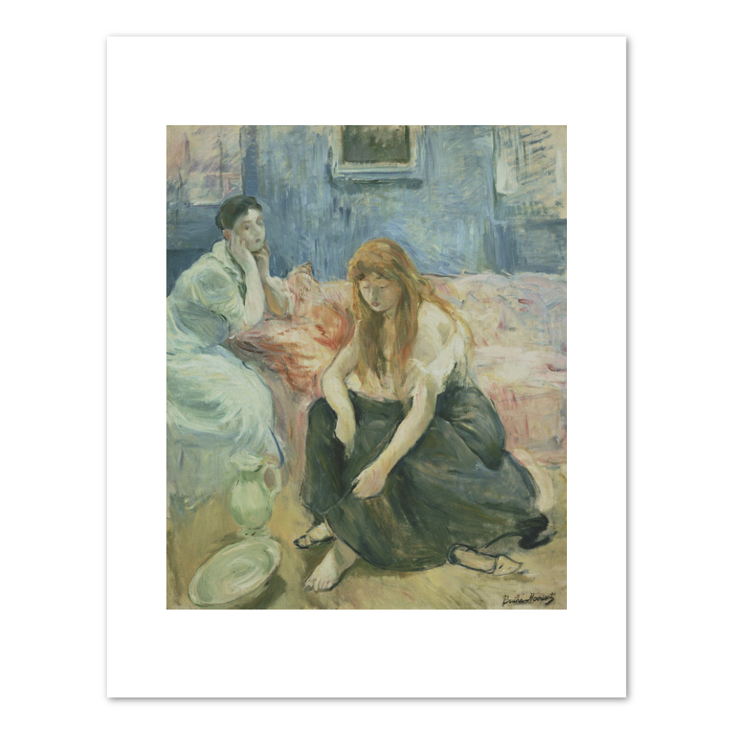 Two Girls by Berthe Morisot