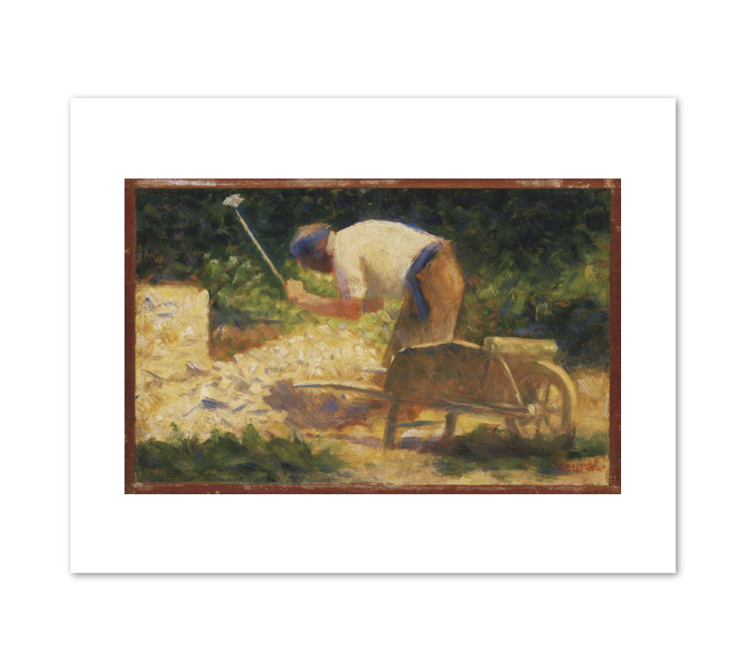 The Stone Breaker by Georges Seurat