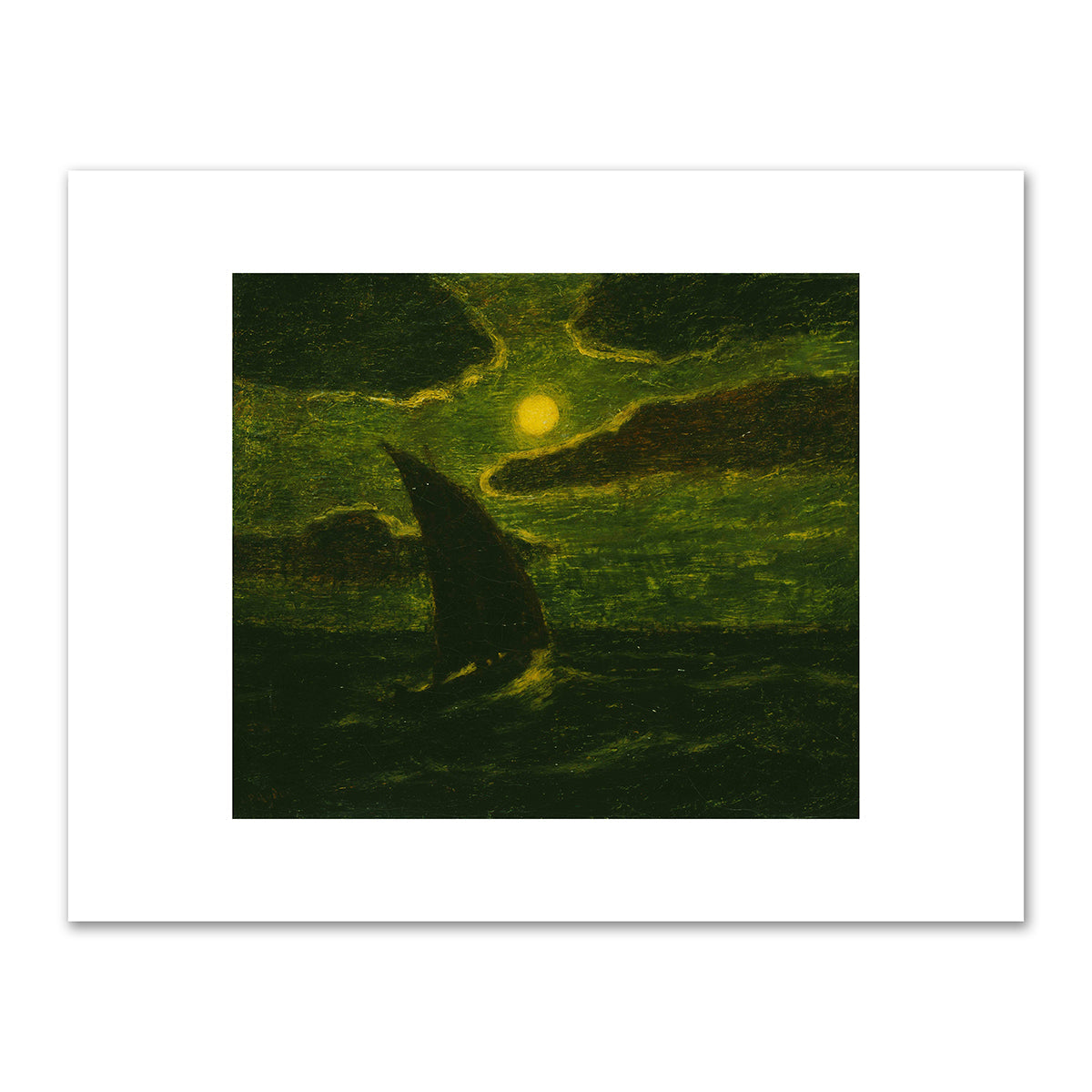 Sailing by Moonlight by Albert Pinkham Ryder