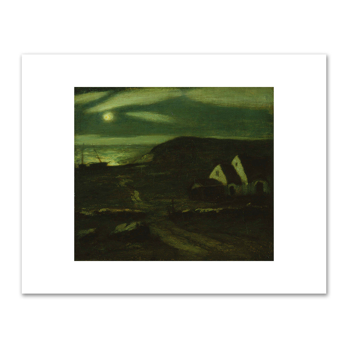 Fisherman's Hut by Albert Pinkham Ryder