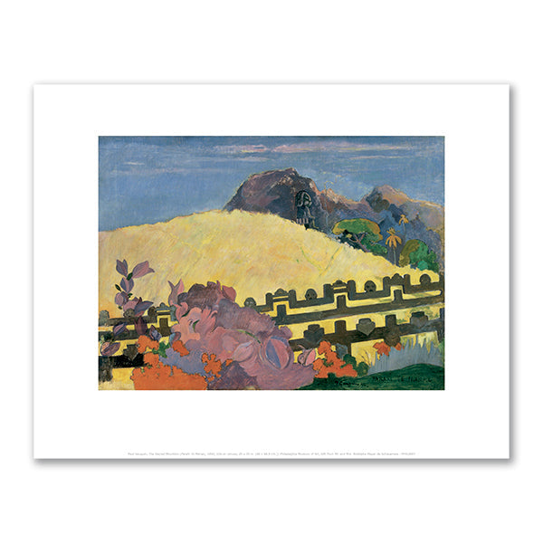 The Sacred Mountain (Parahi Te Marae) by Paul Gauguin