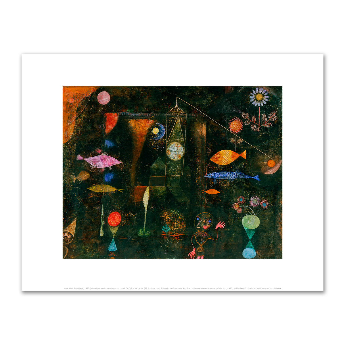 Fish Magic by Paul Klee
