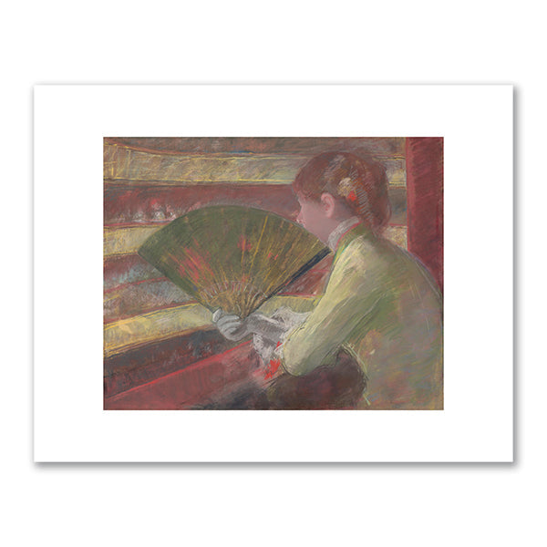 At the Theater In the Loge by Mary Cassatt
