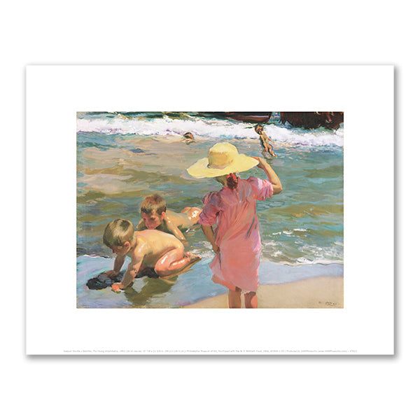 Children at the Seashore by JoaquÃ­n Sorolla y Bastida