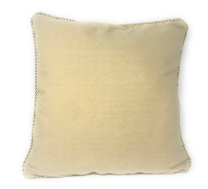 DaDa Bedding Set of 2-Pieces Festive Holiday Fiesta Floral Botanical Tapestry Throw Pillow Covers w/ Inserts - 18" x 18"