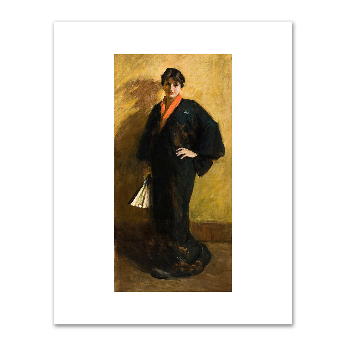 The Blue Kimono by William Merritt Chase