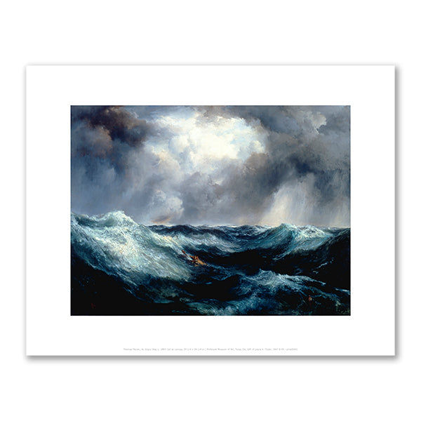 An Angry Sea by Thomas Moran