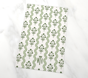 Monogrammed Kitchen Towels