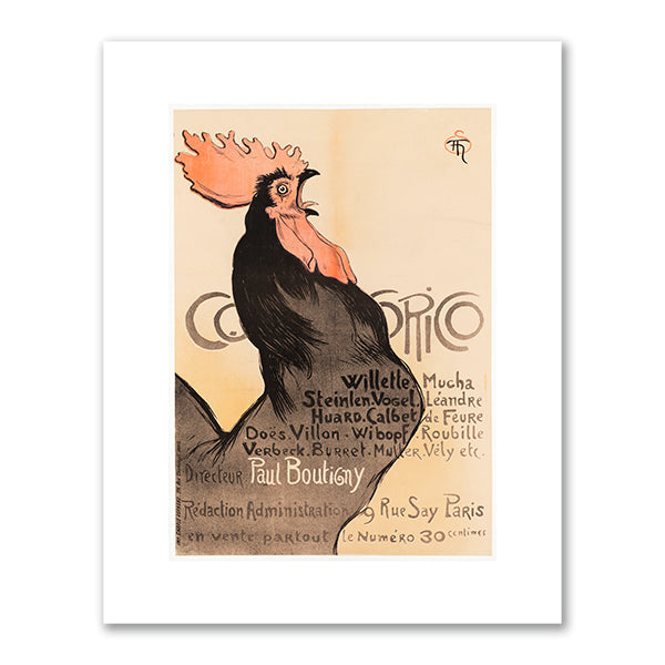 Cocorico by ThÃ©ophile Alexandre Steinlen