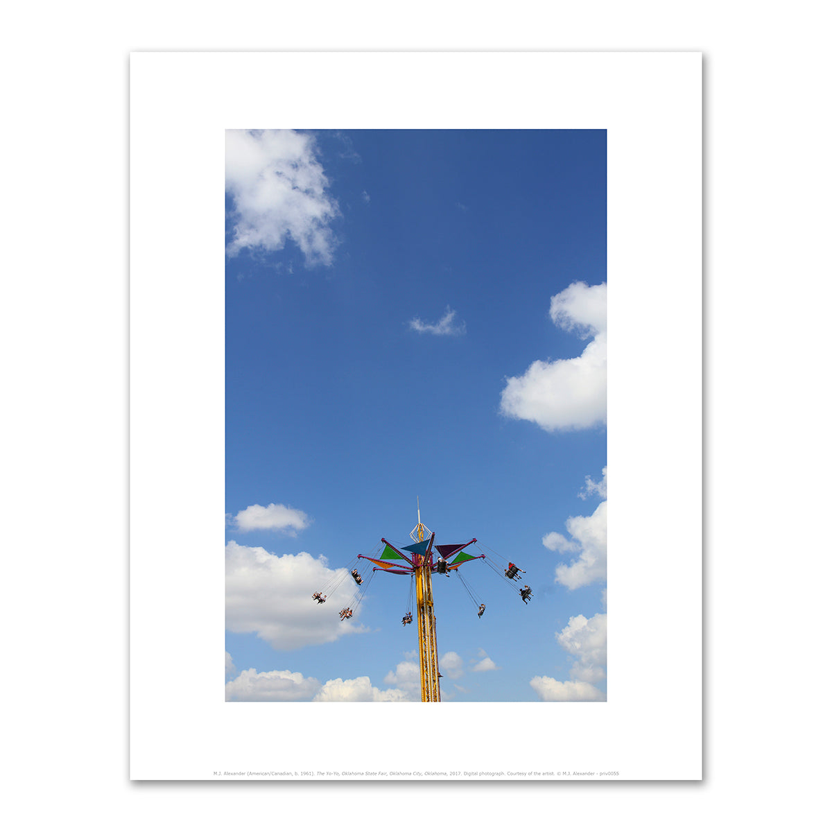The Yo-Yo, Oklahoma State Fair, Oklahoma City, Oklahoma by M.J. Alexander