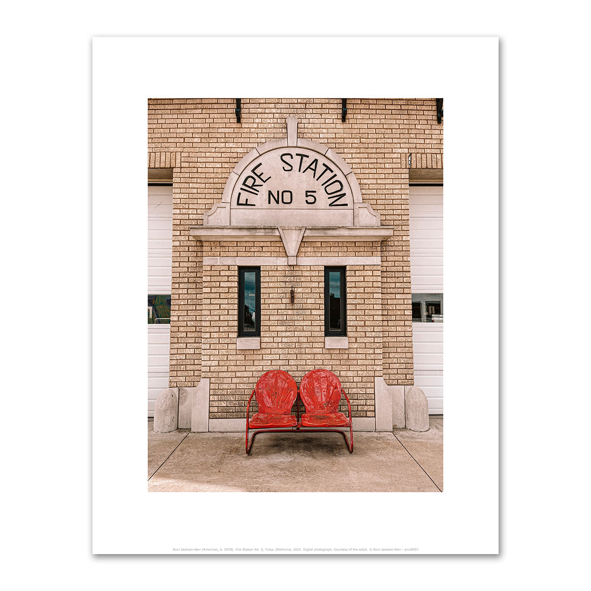 Fire Station No. 5, Tulsa, Oklahoma by Roni Jackson-Kerr