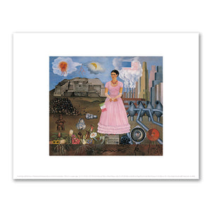 Self-Portrait on the Borderline between Mexico and the United States by Frida Kahlo