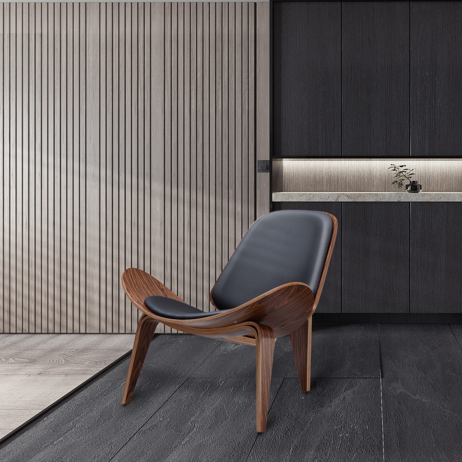 Luxury Vegan Leather Lounge & Chair: Modern Elegant Homes for Design