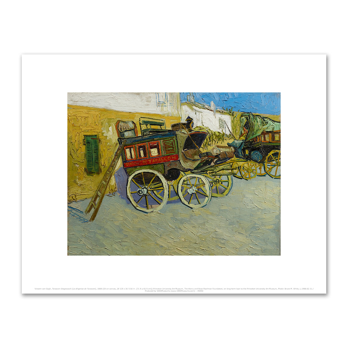 Tarascon Stagecoach by Vincent van Gogh