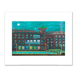Mill Workers - Night Shift #2 by Ralph Fasanella
