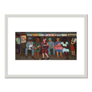 Subway Riders by Ralph Fasanella