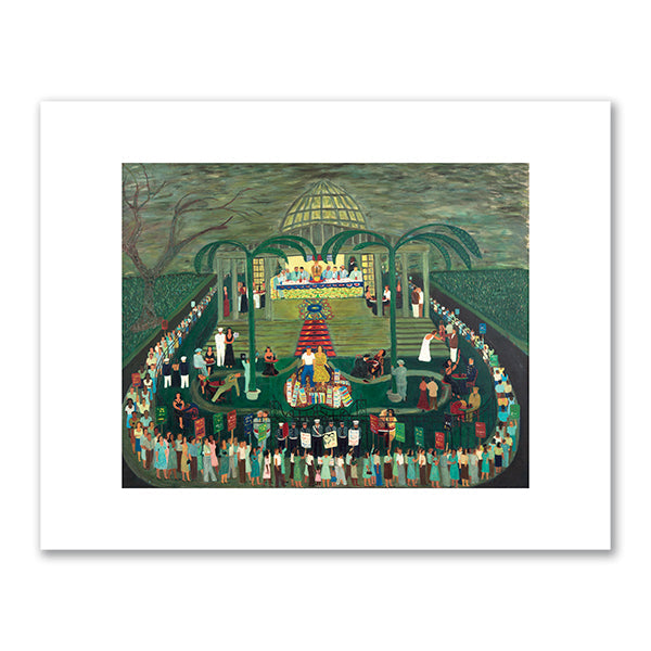 Garden Party by Ralph Fasanella