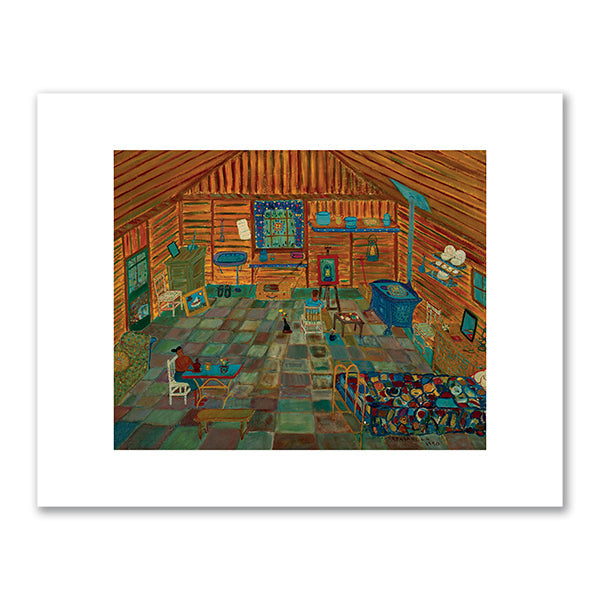 Honeymoon, Yellow Cabin by Ralph Fasanella