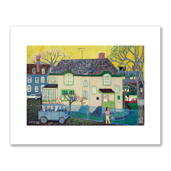 Otero's House by Ralph Fasanella