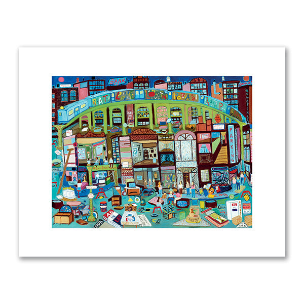 Fun City by Ralph Fasanella