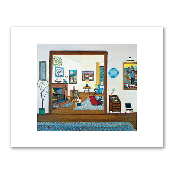 At Home: 15 Chester Street by Ralph Fasanella