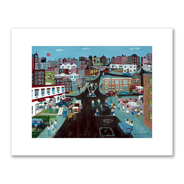 South Bronx Rebirth by Ralph Fasanella