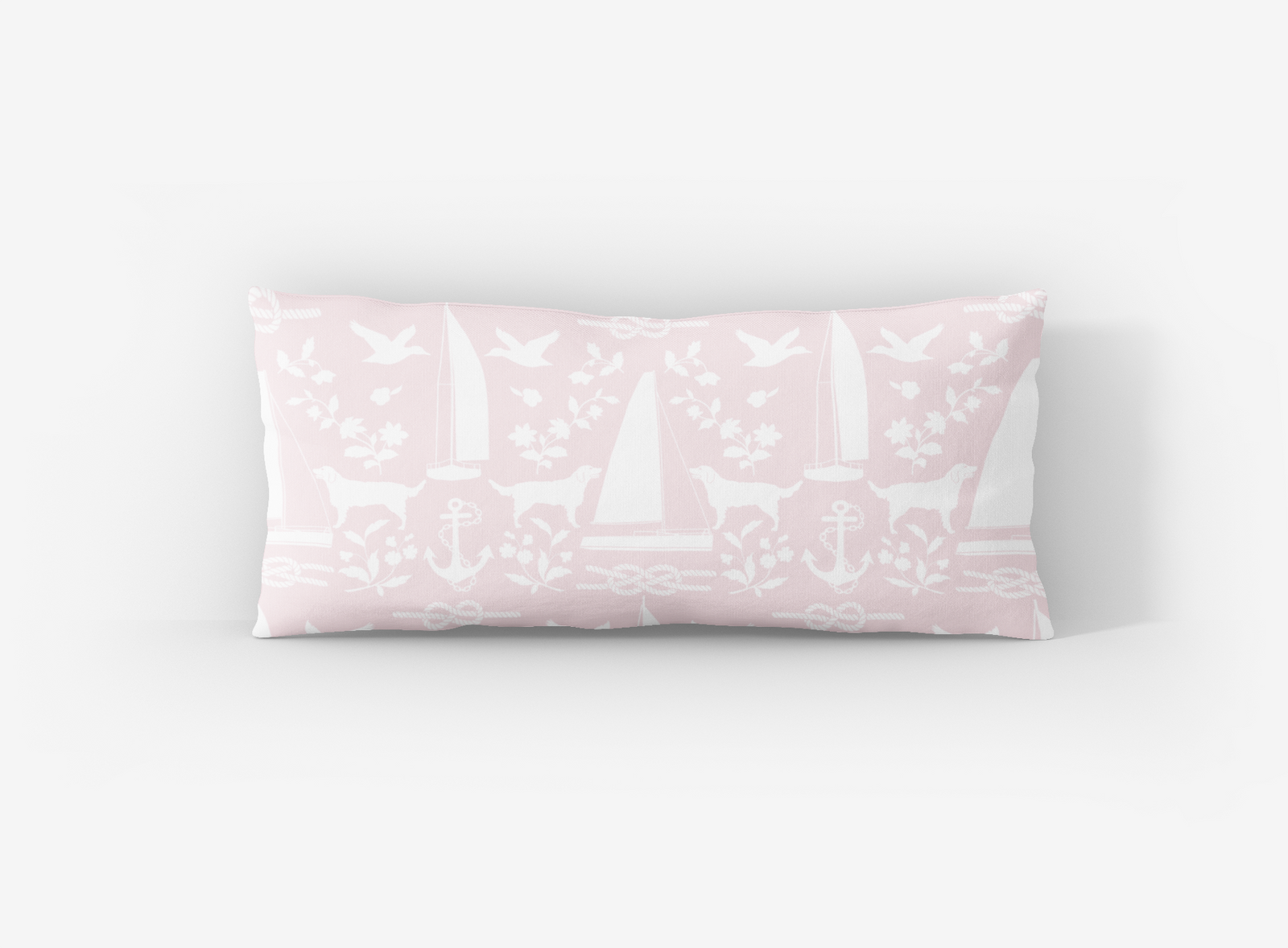 Sailboat Lumbar Pillow