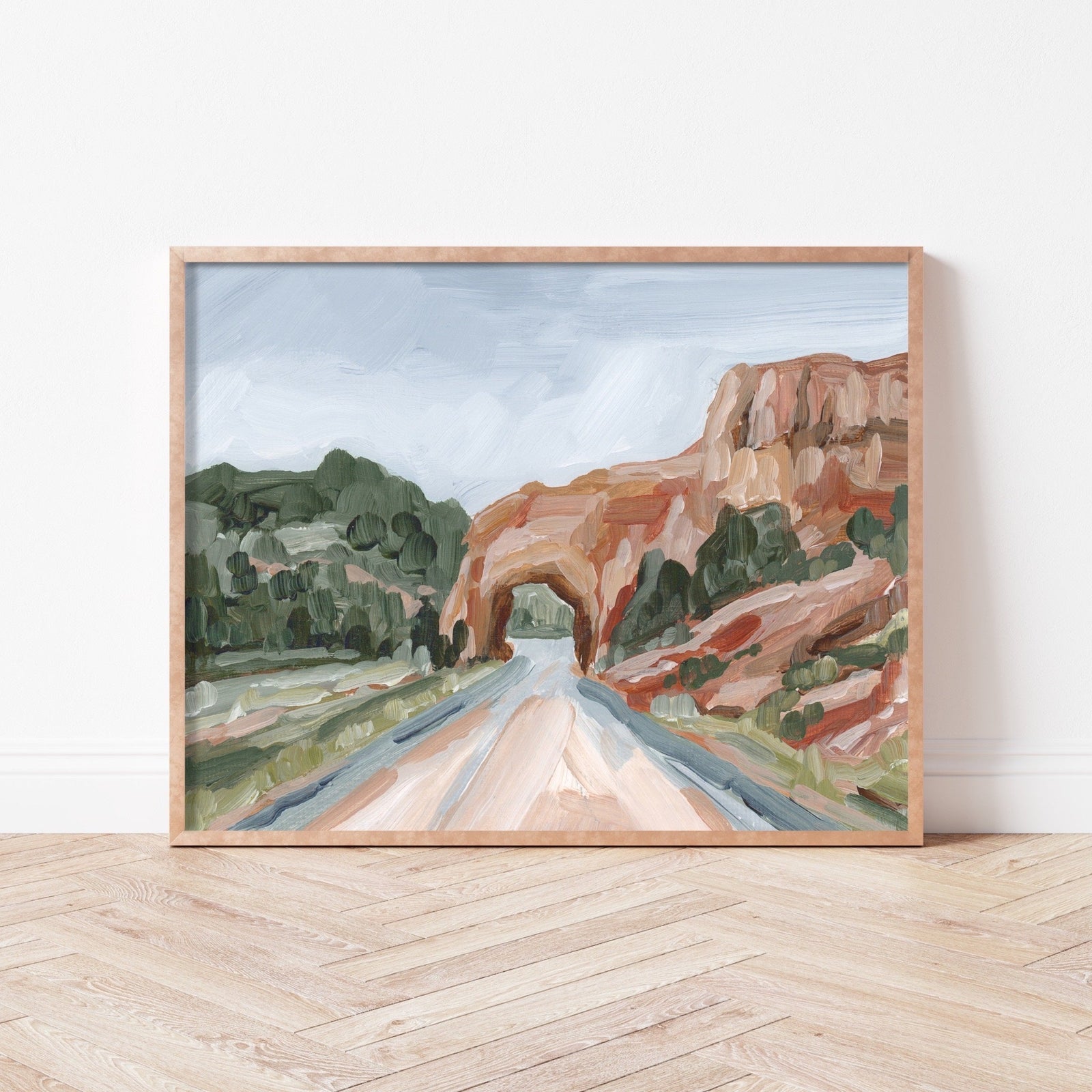 "Red Canyon" Art Print