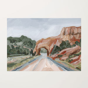 "Red Canyon" Art Print