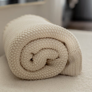 Organic Knitted Blanket