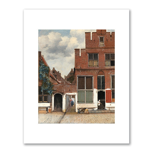 The Little Street (Het straatje) by Johannes Vermeer