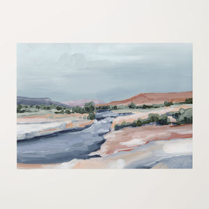 "River Through Zion" Art Print