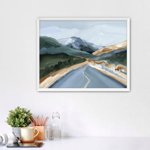"Road Home" Art Print