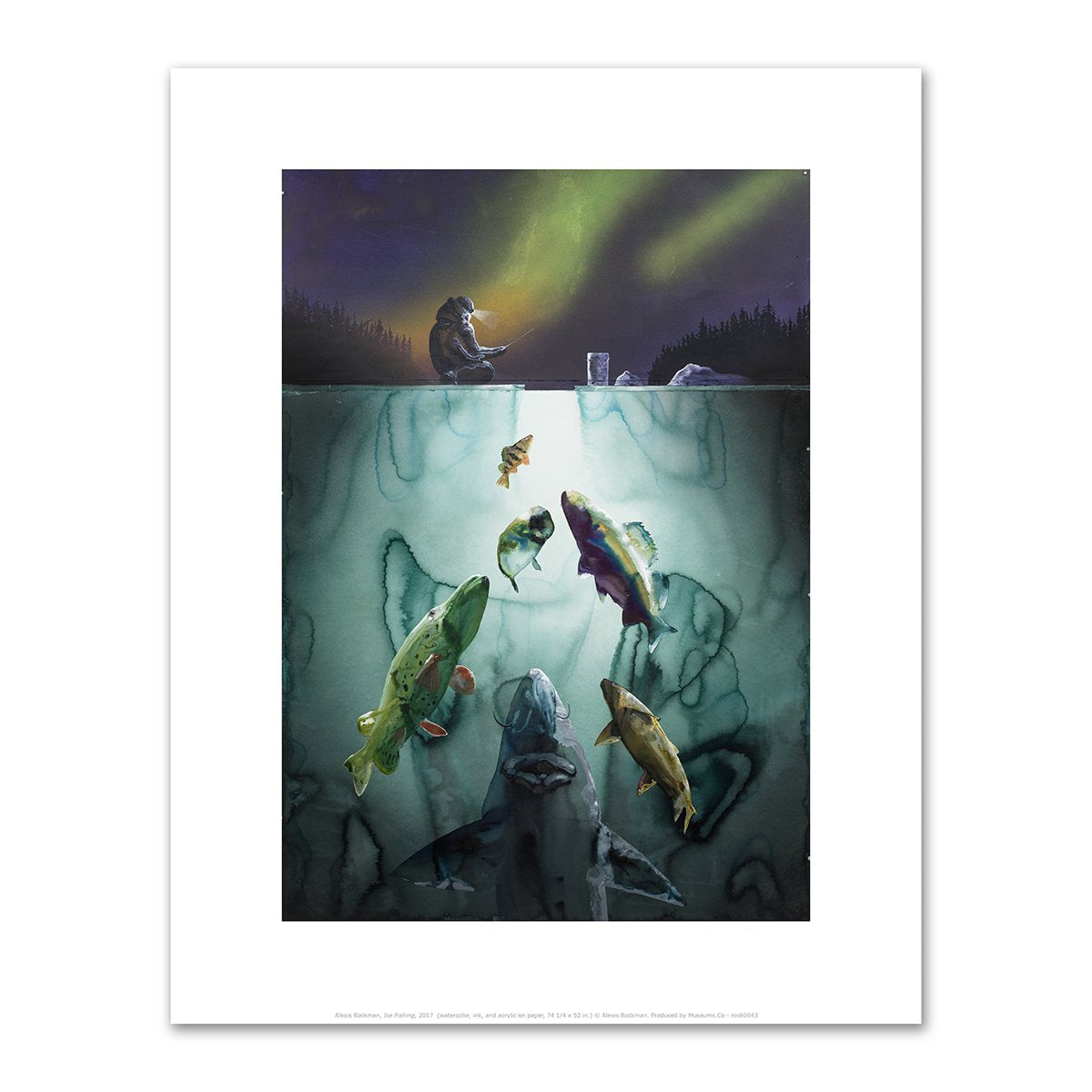 Ice Fishing by Alexis Rockman