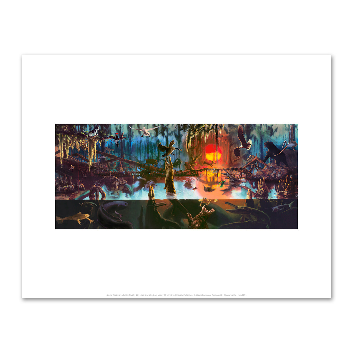Battle Royale by Alexis Rockman